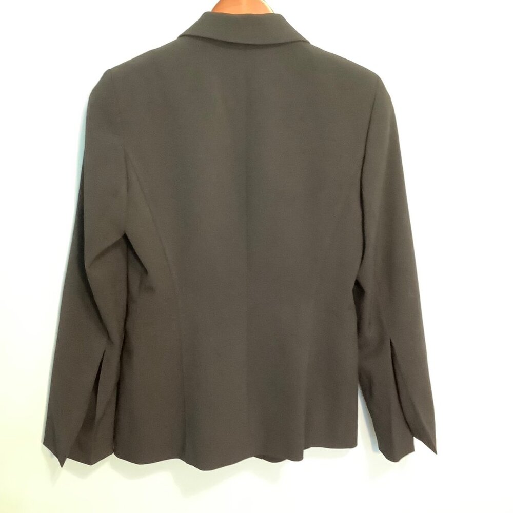 Harve Benard Women’s Blazer Black Size 6P Petite Classic Career Jacket - Picture 5 of 10